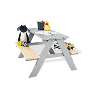 Kinderpicknickbank grijs
