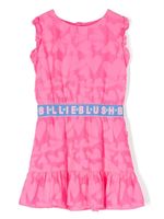 Billieblush robe imprimée à manches courtes - Rose