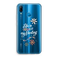 Tough Life: Huawei P20 Lite Transparant Hoesje