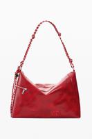 Grote tas met logo charm - RED - U
