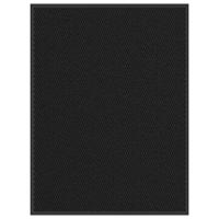 VidaXL Deurmat 90x120 cm zwart