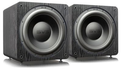 Doubledeal: SVS SB-3000 Pro Subwoofer - Black Ash - set van 2 stuks + Gratis Soundpaths