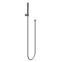 IVY Handdoucheset - staafmodel - met verstelbare wandsteun - doucheslang 150cm - staafmodel - 120cm - Geborsteld metal black PVD 6901126 IVY Handdoucheset - staafmodel - met verstelbare wandsteun - doucheslang 150cm - staafmodel - 120cm - Geborsteld metal black PVD 6901126