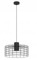 EGLO Milligan hangende plafondverlichting Flexibele montage E27 40 W Zwart, Wit