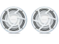 Pioneer TS-MR2040 2-Weg Marine Audio Luidsprekerset Wit