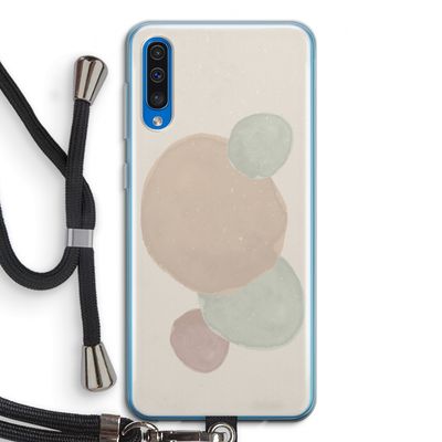 Geo #9: Samsung Galaxy A50 Transparant Hoesje met koord