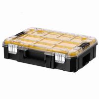 Stanley Fatmax Tstak organizer met grote capaciteit - FMST82967-1 - 10 verwijderbare compartimenten - Zwart