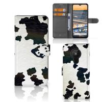 Nokia 5.3 | Telefoonhoesje | Met pasjeshouder | Koeienvlekken