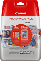 Canon CLI-571XL Origineel Zwart, Cyaan, Magenta, Geel - thumbnail