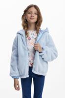 Omkeerbare gewatteerde jas - BLUE - 11/12