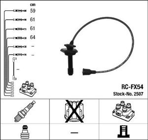 Bougiekabelset RCFX54