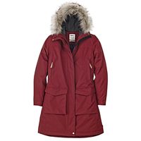 FjÃ¤llrÃ¤ven Dames Winterparka Nuuk Lite Parka W, bordeauxrood, Maat: XL