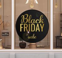 Black friday sticker etalge Elegante verkoop Black friday sticker etalge Elegante verkoop
