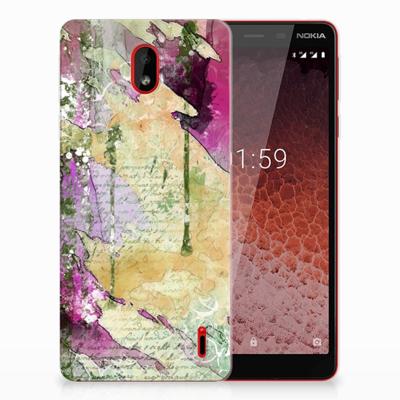 Smartphone hoesje Nokia 1 Plus Letter Painting Smartphone hoesje Nokia 1 Plus Letter Painting