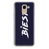 Biest: Samsung Galaxy J6 (2018) Transparant Hoesje