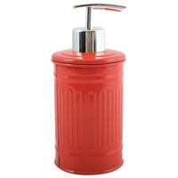 MSV Zeeppompje|dispenser - Industrial - metaal - rood - 17 cm