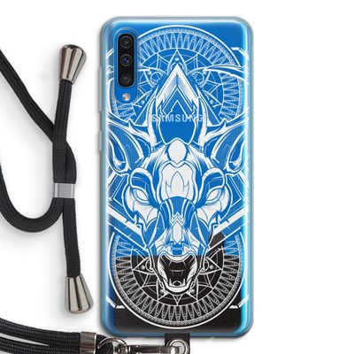 Oh Deer: Samsung Galaxy A50 Transparant Hoesje met koord