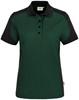 Hakro 239 Women's polo shirt Contrast MIKRALINAR® - Fir Green/Anthracite - 6XL