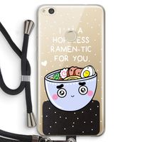 I'm A Hopeless Ramen-Tic For You: Huawei Ascend P8 Lite (2017) Transparant Hoesje met koord