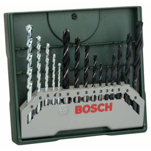 Bosch Accessories 2607019675 X-Line 15-delig Universeel boor assortiment