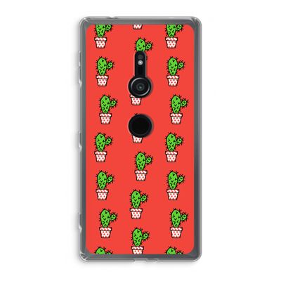 Mini cactus: Sony Xperia XZ2 Transparant Hoesje