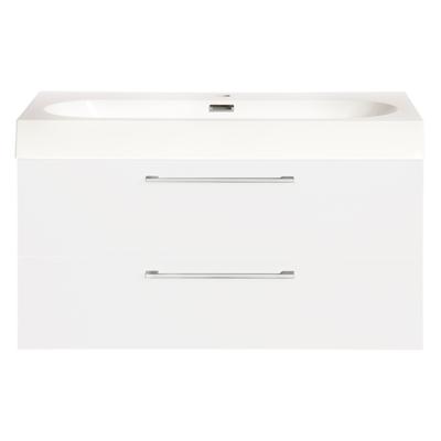 Differnz Somero badmeubel set FSC 80 cm hoogglans wit