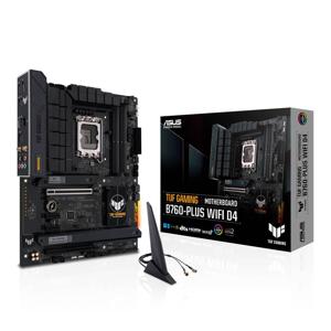 Asus TUF GAMING B760-PLUS WIFI D4 Moederbord Socket Intel LGA 1700 Vormfactor ATX Moederbord chipset Intel® B760