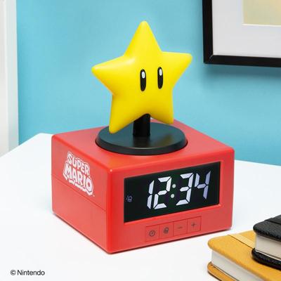 Super Mario Icon Alarm Clock - Super Star