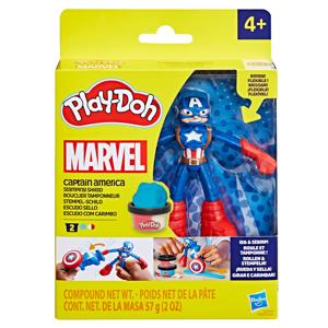 Play-Doh Marvel Captain America stempelschild speelset