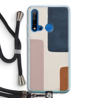 Geo #5: Huawei P20 Lite (2019) Transparant Hoesje met koord