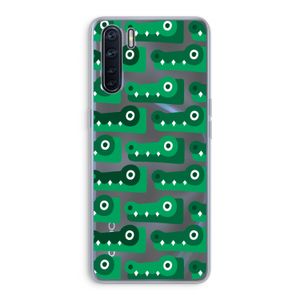 Crocs: Oppo A91 Transparant Hoesje