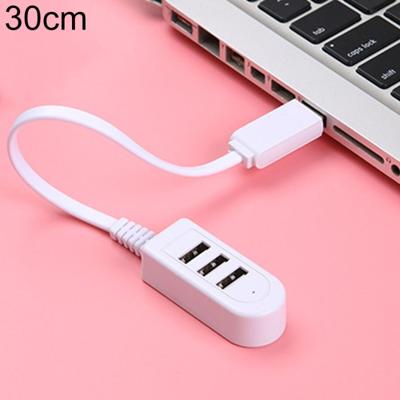 30cm TPE USB A aan 3 USB-poorten vrouwelijke HUB Adapter