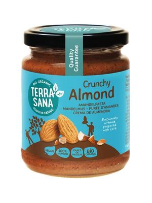 Amandelpasta bruin crunchy bio