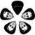 D&apos;Addario John Lennon Mind Games Guitar Picks gitaar plectrums medium 10-pack