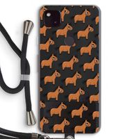 Pony: Pixel 4a 5G Transparant Hoesje met koord