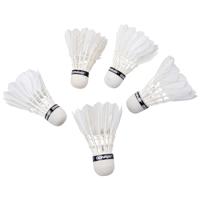 Eddy Toys Badminton Shuttles - 15x stuks - veren - wit
