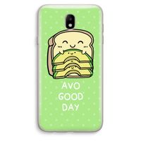 Avo Good Day: Samsung Galaxy J7 (2017) Transparant Hoesje