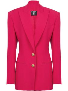 Balmain blazer 2-Button en laine - Rose