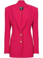 Balmain blazer 2-Button en laine - Rose - thumbnail