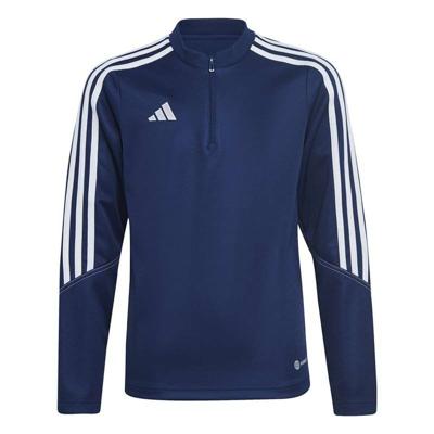 Kindersweater zonder Capuchon Adidas Tiro 23 Blauw Maat 15-16 Jaar