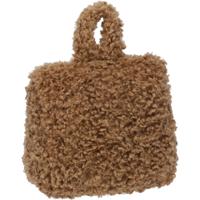 Home & Styling Teddy Deurstopper - 1 kg - taupe - stof - gewicht - 7 x 17 cm - deurstop Home & Styling Teddy Deurstopper - 1 kg - taupe - stof - gewicht - 7 x 17 cm - deurstop