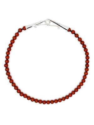 Sophie Buhai collier jaspe Grecian à perles - Rouge