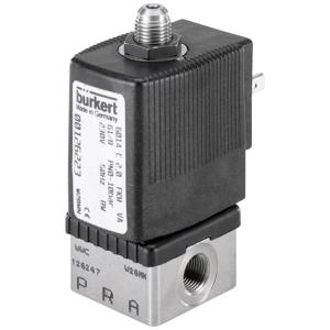 Bürkert Direct bedienbaar ventiel 126221 6014 24 V/AC Materiaal (behuizing) RVS Afdichtmateriaal FKM 1 stuk(s)