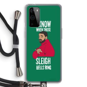 Sleigh Bells Ring: OnePlus 9 Pro Transparant Hoesje met koord
