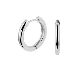 TFT Klapcreolen 2,0 Mm Zilver Gerhodineerd Glanzend