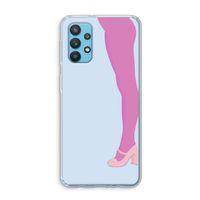 Pink panty: Samsung Galaxy A32 4G Transparant Hoesje