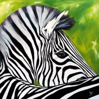 Kunstdruk Ines Ramm - Oswald 70x70cm