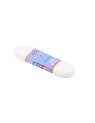 Tex Style Veter Molded Tip (zonder Wax) Wit 244 Cm