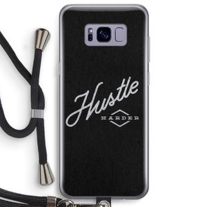 Hustle: Samsung Galaxy S8 Plus Transparant Hoesje met koord