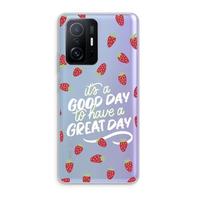 Don't forget to have a great day: Xiaomi 11T Transparant Hoesje